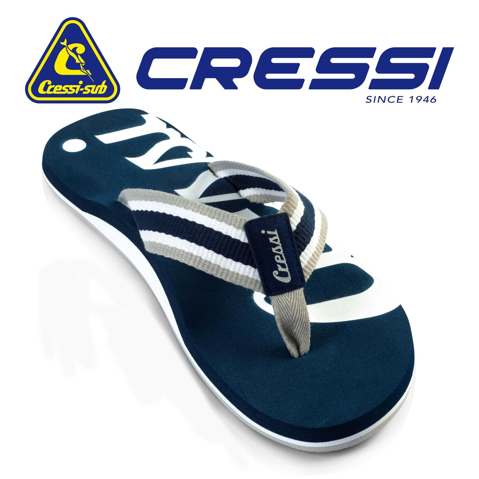 Ciabatte UOMO CRESSI SUB PORTOFINO ciabatta INFRADITO 42 BLU