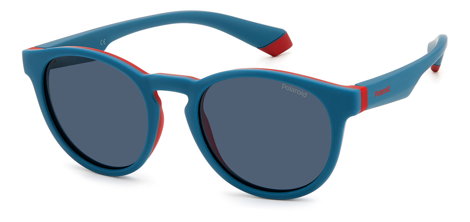 Occhiali da Sole POLAROID KIDS PLD 8048/S CLP TEAL RED 45/18/130 JUNIOR