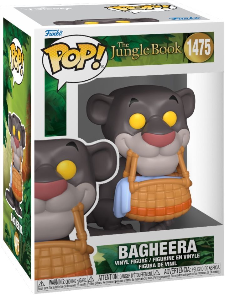 7845519 Merchandising Disney: Funko Pop! - The Jungle Book - Bagheera With Baske