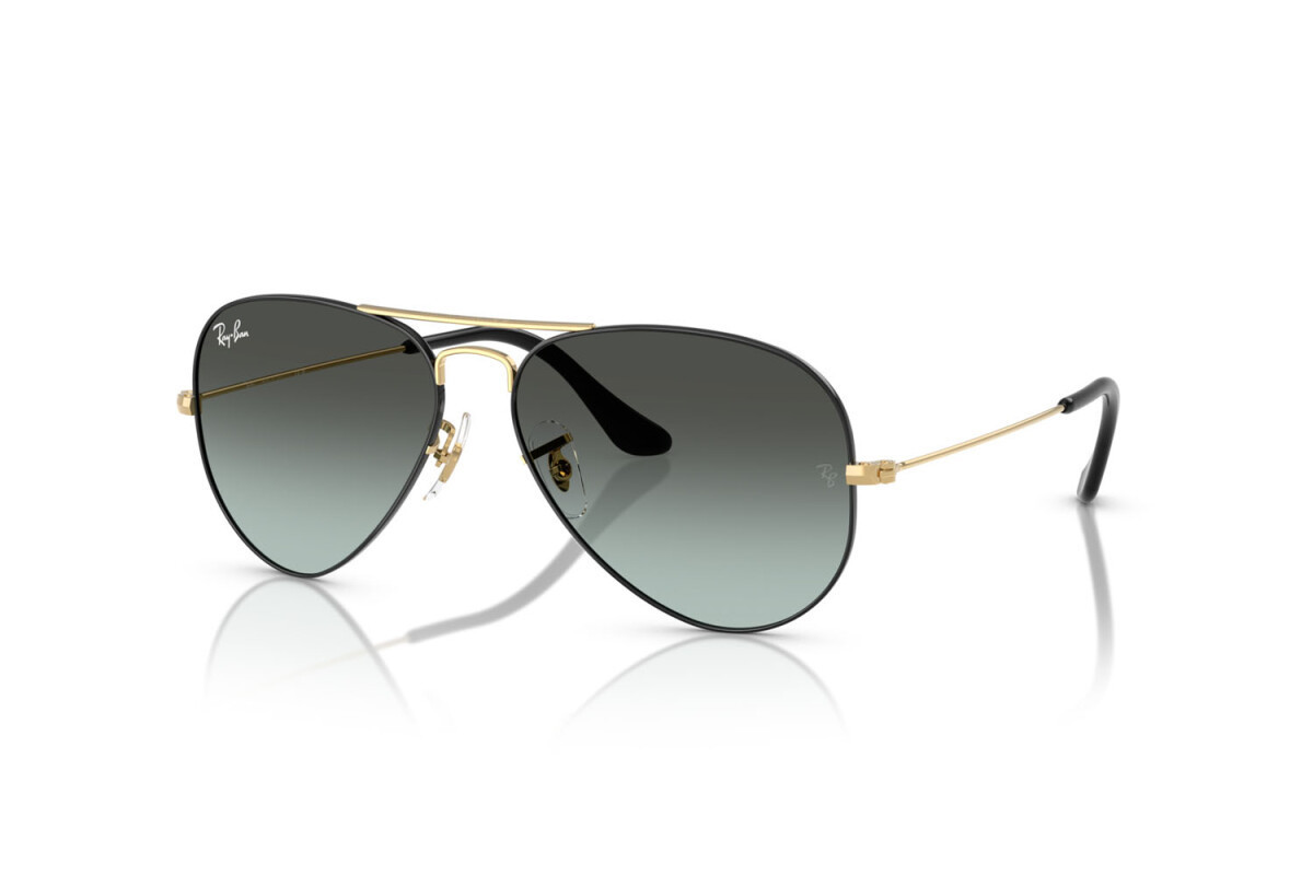 OCCHIALE SOLE RAYBAN AVIATOR LARGE METAL 3025 9271GK 58 ORIGINALE