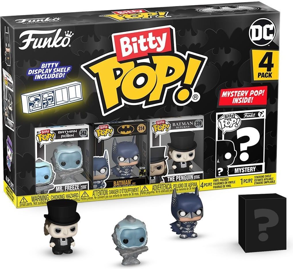 7829593 Merchandising Dc Comics: Funko Bitty Pop - Batman 85th - Freeze 4PK