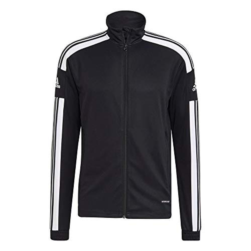(TG. S) adidas Squadra 21 Training Track Tracksuit Jacket Giacca, Black/White, S