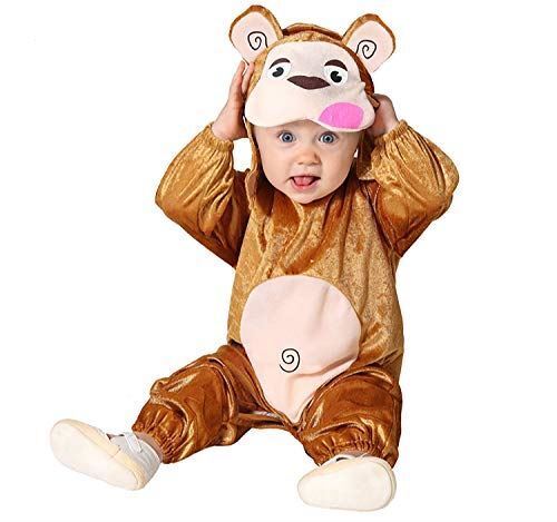 ATOSA 66251 costume scimmia c/cappuccio 12-24 mesi