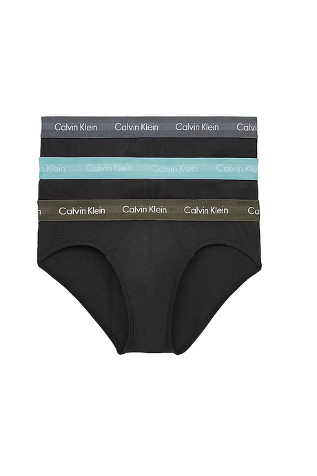 Calvin Klein Confezione 3 Slip Uomo tripack Mutande CK Articolo U2661G 3P Hip Br