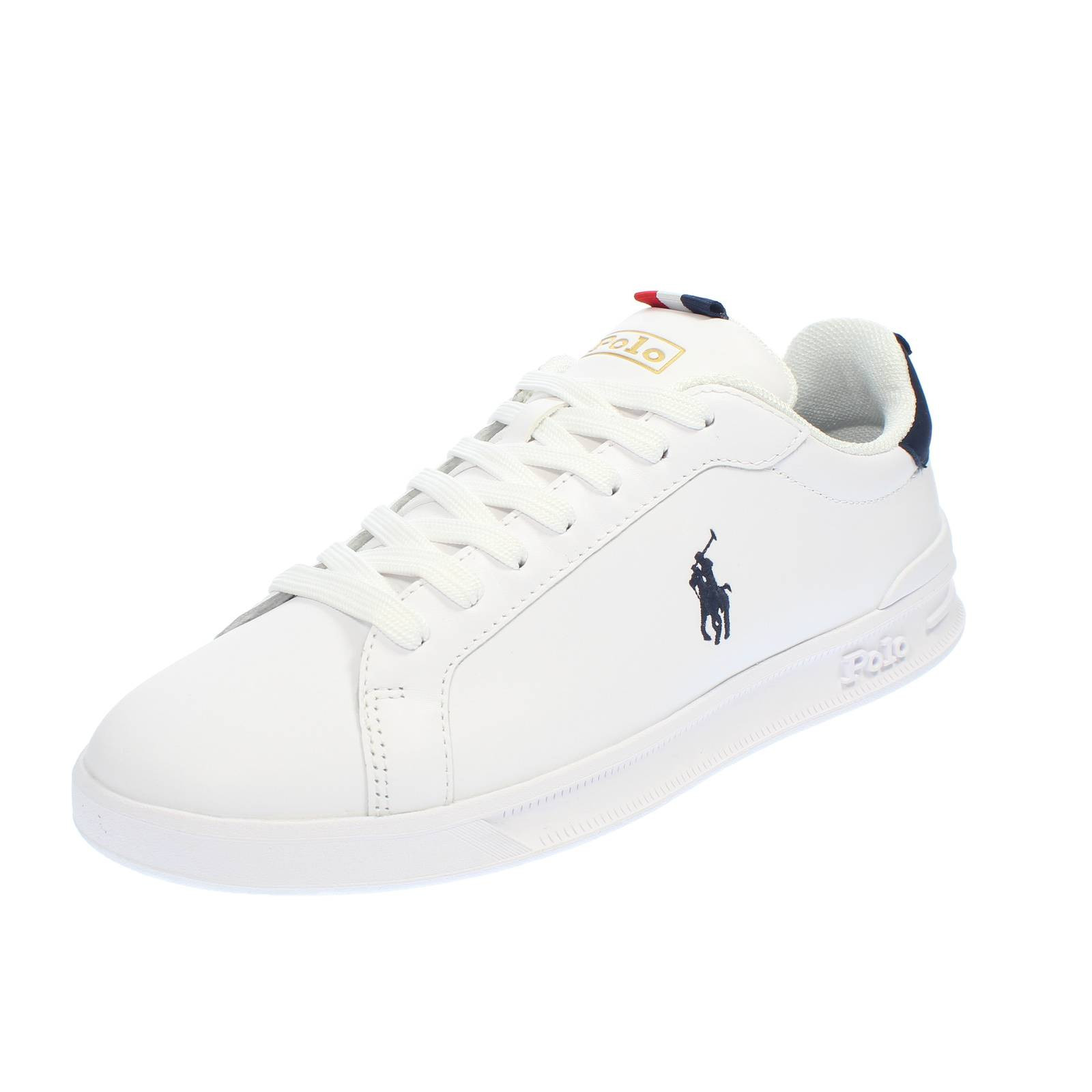 Ralph Lauren Heritage Ii Top - Sneakers Basse Bianco - Taglia 42 [9 US 27.5cm]