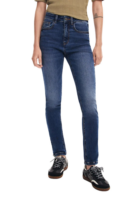 Desigual Jeans in denim a gamba dritta 24WWDD30