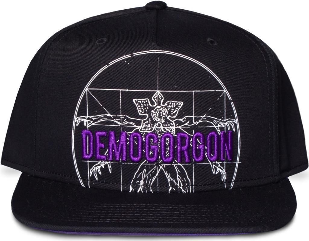 Abbigliamento Stranger Things: Anatomy Demogorgon - Black (Snapback Cap / Cappel