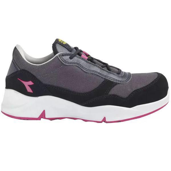 Diadora Scarpe Antinfortunistiche Basse Athena S1P T.41 Nero/Fucsia 179903-D0458