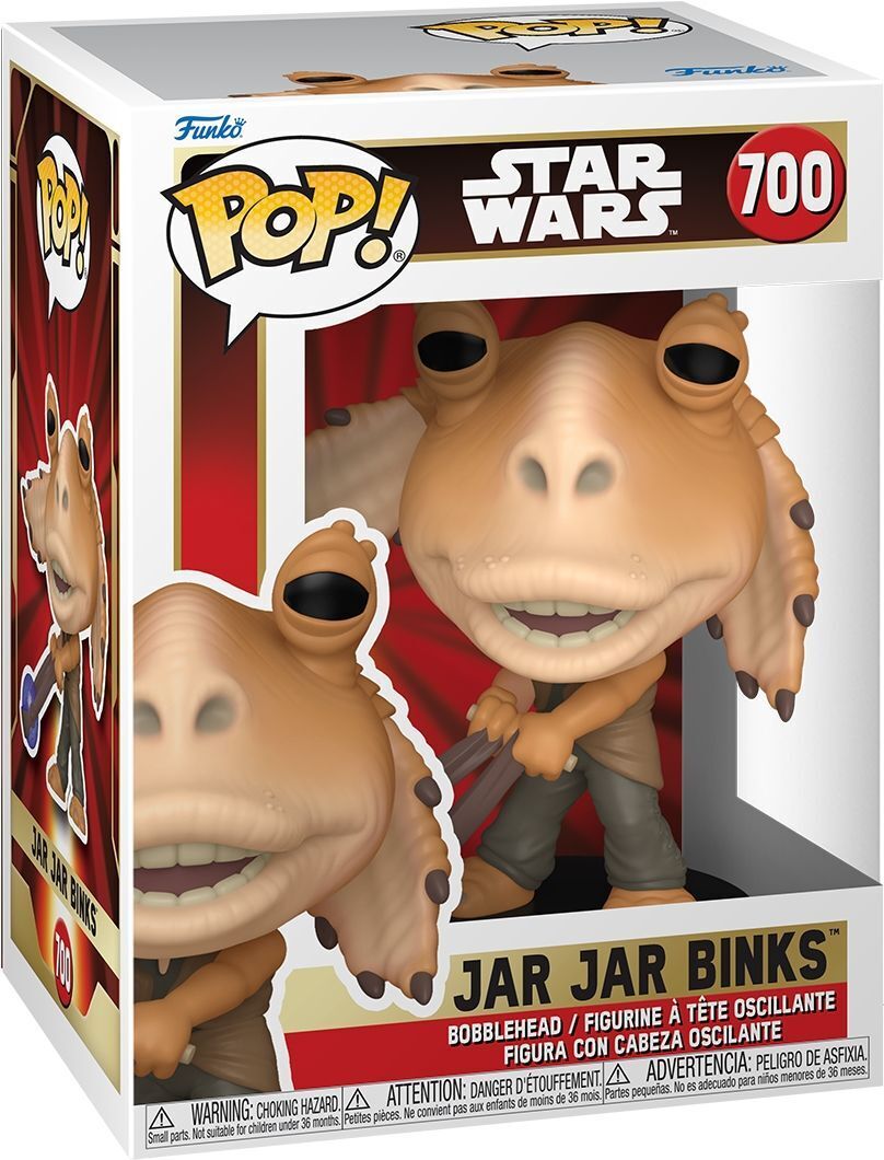 7829602 Merchandising Star Wars: Funko Pop! - Jar Jar Binks (Vinyl Figure 700)