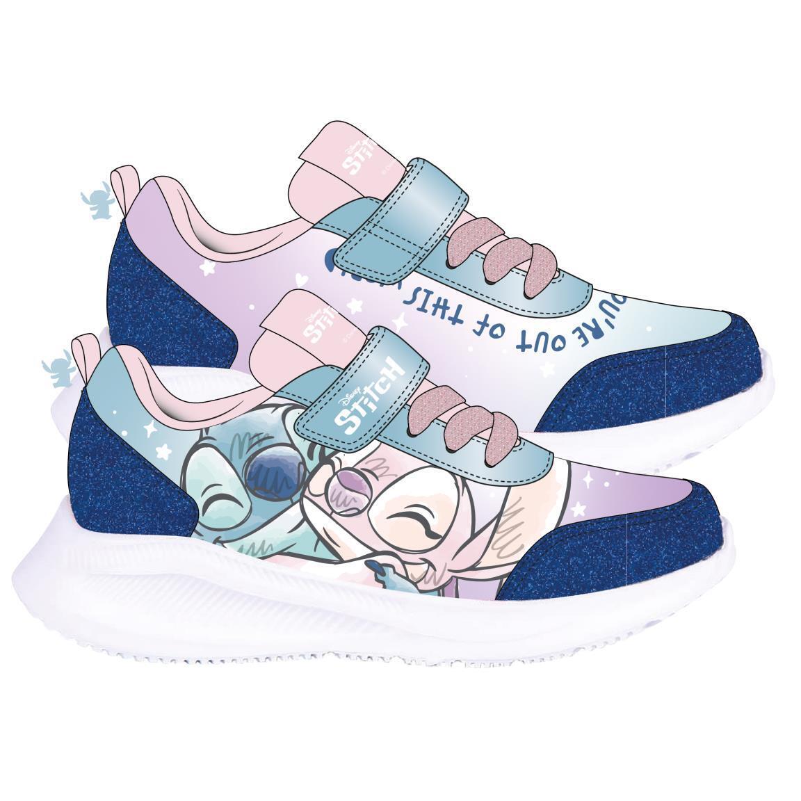 Scarpa Sportiva Suola Leggera Eva Stitch BLU - T027 | FEMMINA CERDà