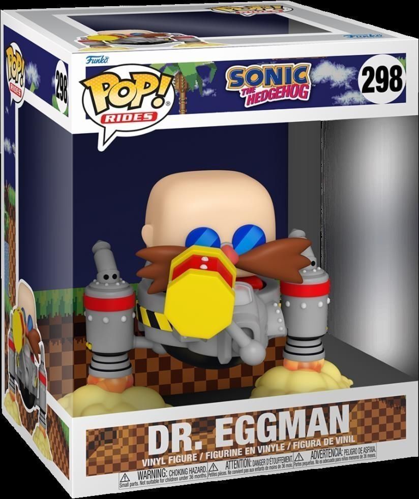 7829602 Merchandising Sonic: Funko Pop! Ride Deluxe - Dr. Eggman (Vinyl Figure 2