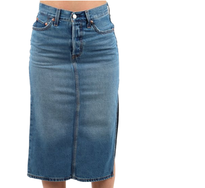 Gonna Donna Di Jeans Levi's Art A4711