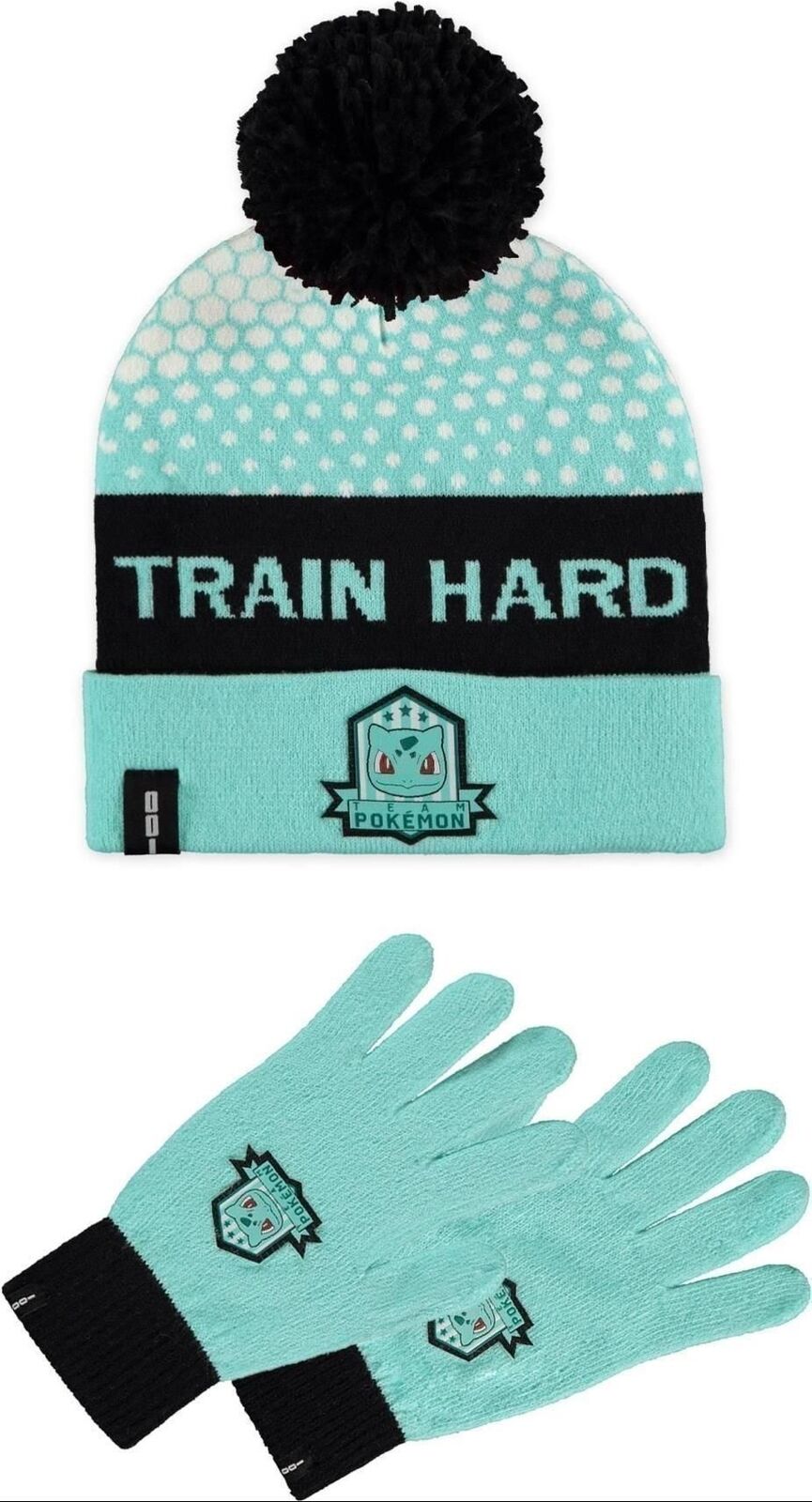Abbigliamento Pokemon: Men's Giftset Beanie & Knitted Gloves Multicolor (Set Ber