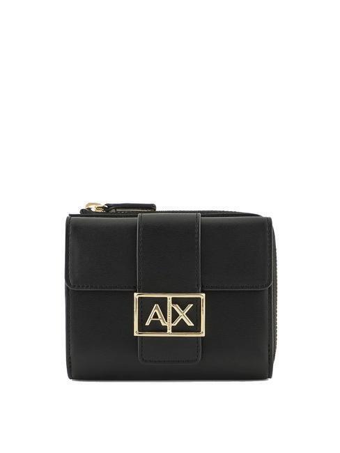 PORTAFOGLIO DONNA ARMANI EXCHANGE portafoglio zup around mini NERO ND  scelta=P