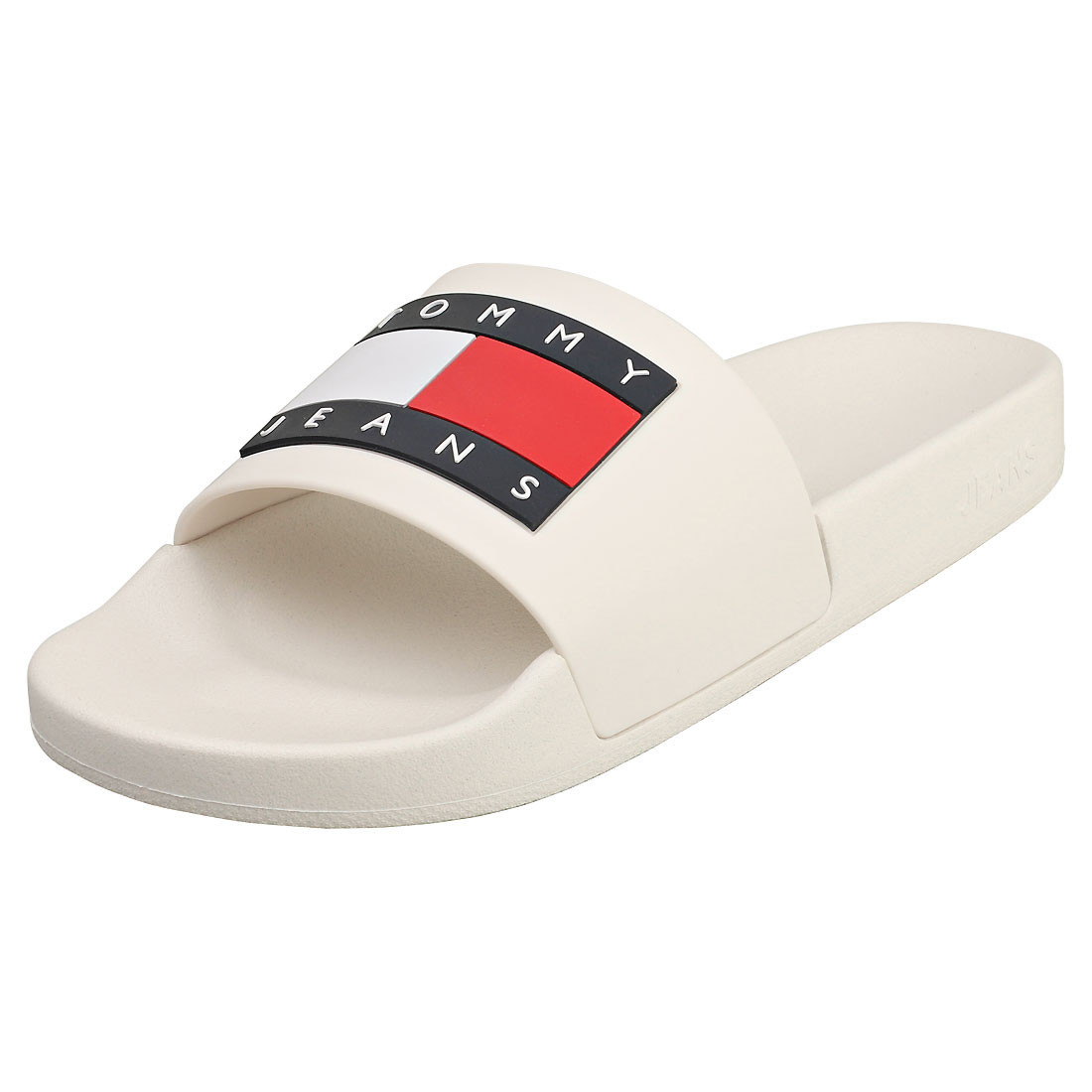 Tommy Jeans FLAG POOL - Sandali Donna Ecru in Sintesi - 40 EU