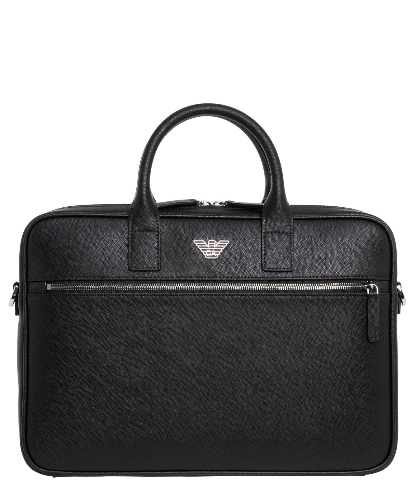 Emporio Armani borsa lavoro uomo Y4P119Y138E181072 nero Black media cartella