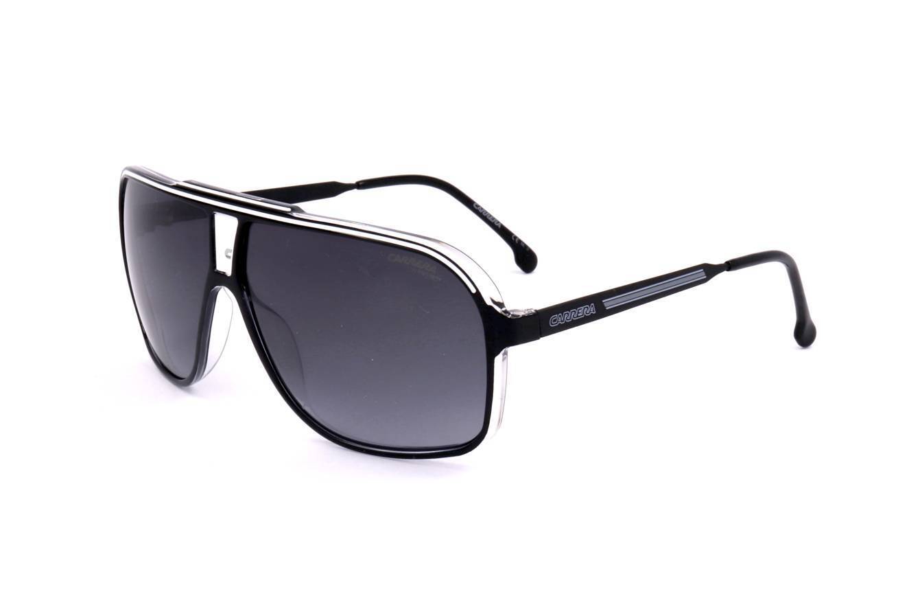 Occhiali da Sole Carrera GRAND PRIX 3 80S BLACK WHITE 64/09/135 Uomo