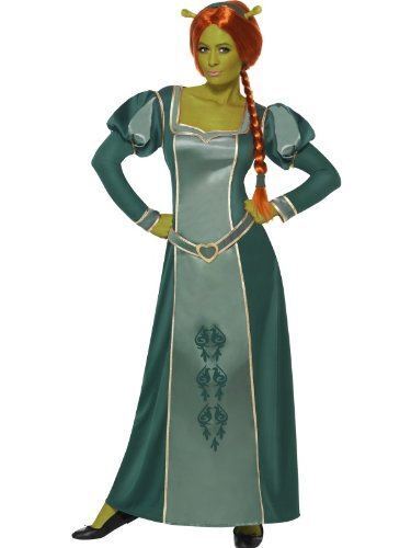SMIFFY S 39452 costume shrek fiona m dress, wig, fascia