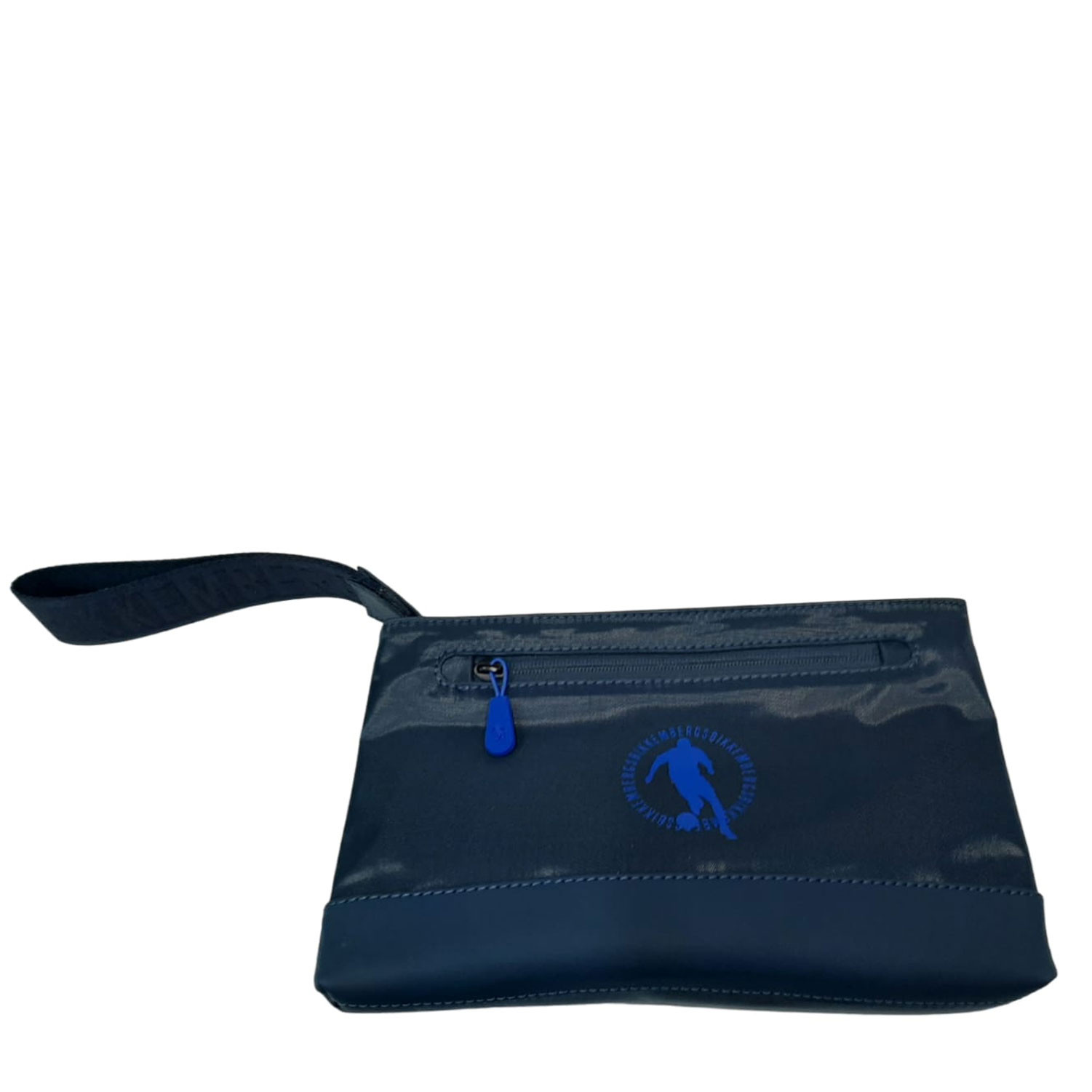 Pochette uomo Bikkembergs Borsello a mano Blue Beauty case Andrè Nero Polsino