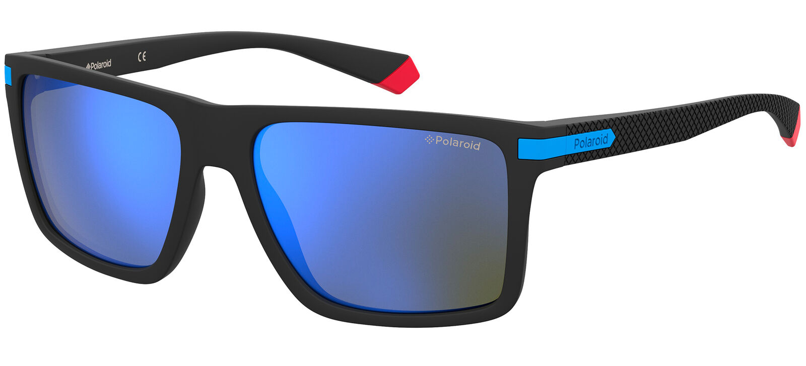 Occhiali da Sole Polaroid PLD 2098/S BLACK/BLUE 56/17/140 uomo