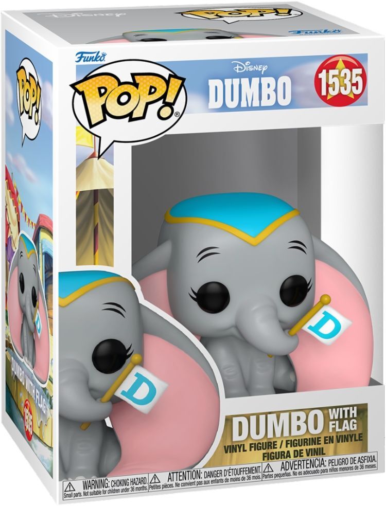 7839099 Merchandising Disney: Funko Pop! - Dumbo - Dumbo With Flag