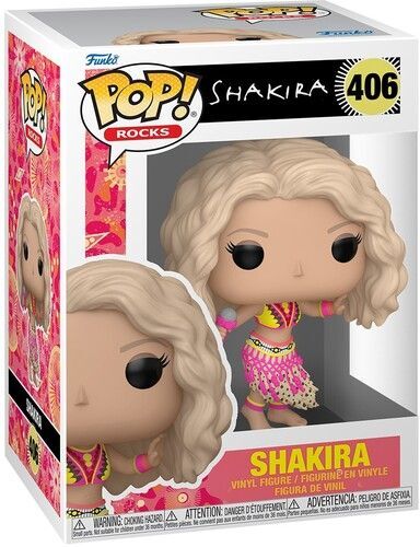 7829593 Merchandising Shakira: Funko Pop! Rocks - Shakira (Vinyl Figure 406)