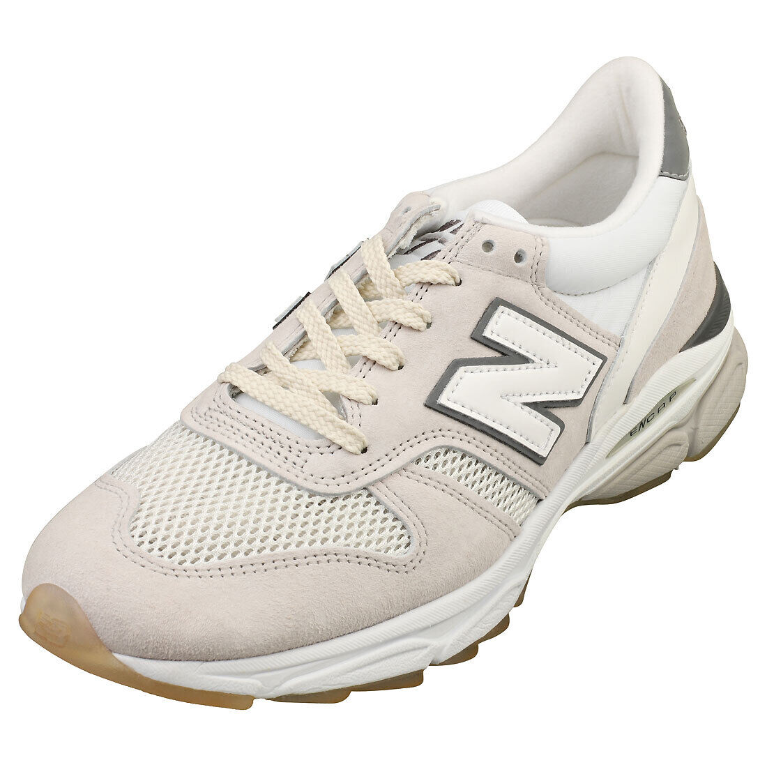 New Balance 770.9 Made In England Uomo White Grey Formatori  - 44.5 EU