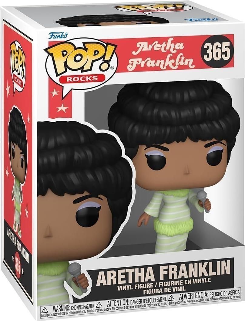 7829602 Merchandising Aretha Franklin: Funko Pop! Rocks - Aretha Franklin (Green