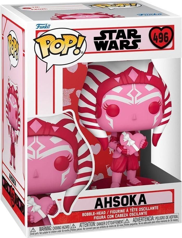 7829602 Merchandising Star Wars: Funko Pop! - Valentines - Ahsoka (Vinyl Figure