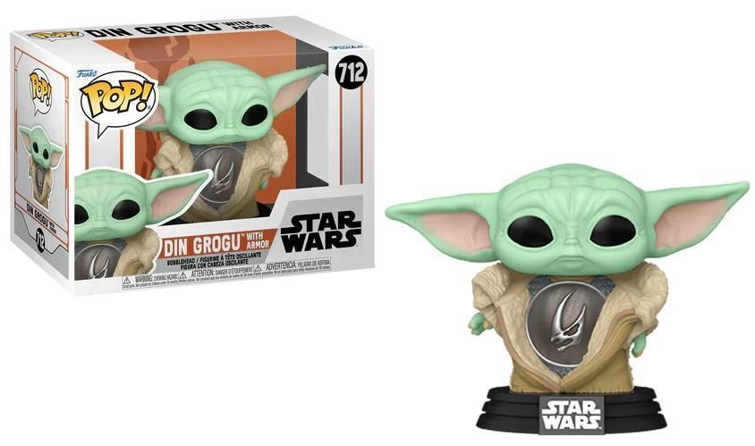 7829602 Merchandising Star Wars: Funko Pop! - Din Grogu With Armor (Vinyl Figure