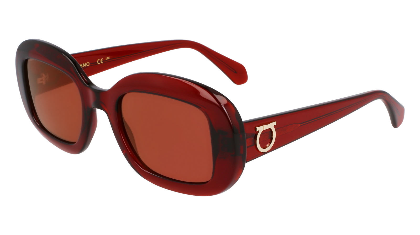 Occhiali da Sole FERRAGAMO SF2038SE 224 Clear RUST 51/22/140 Donna