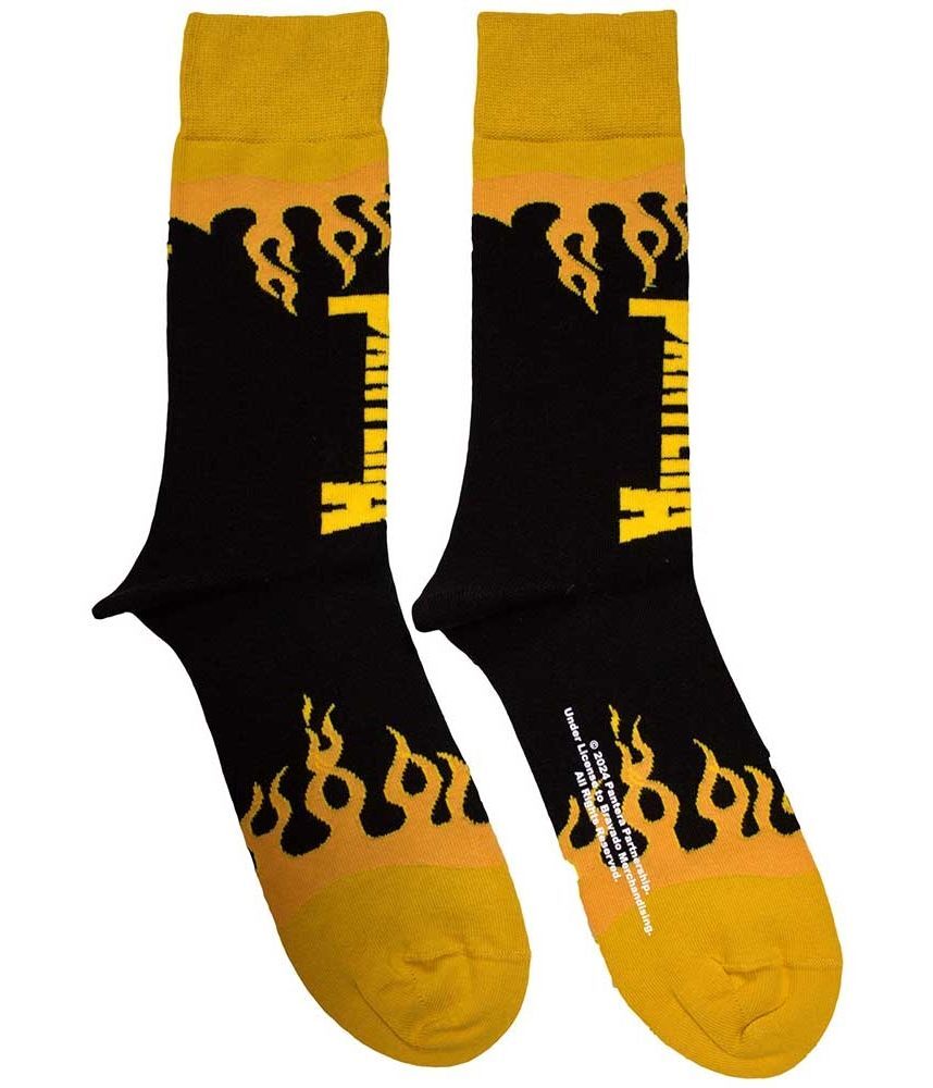 Abbigliamento Pantera: Rock Off - Flame (Clazini Unisex Uk Size 7 - 11)