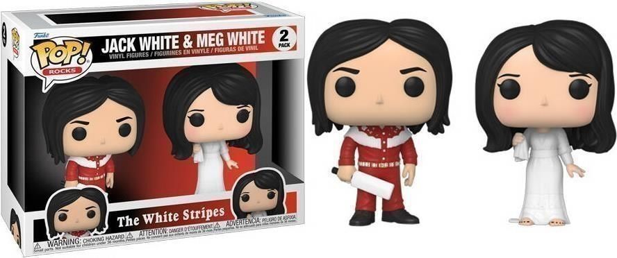 7829602 Merchandising White Stripes (The): Funko Pop! Rocks - Jack White & Meg W