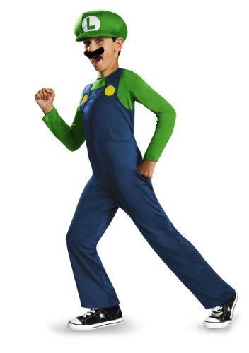 RUBIES DISK73695K costume luigi di super mario l 10/12 anni