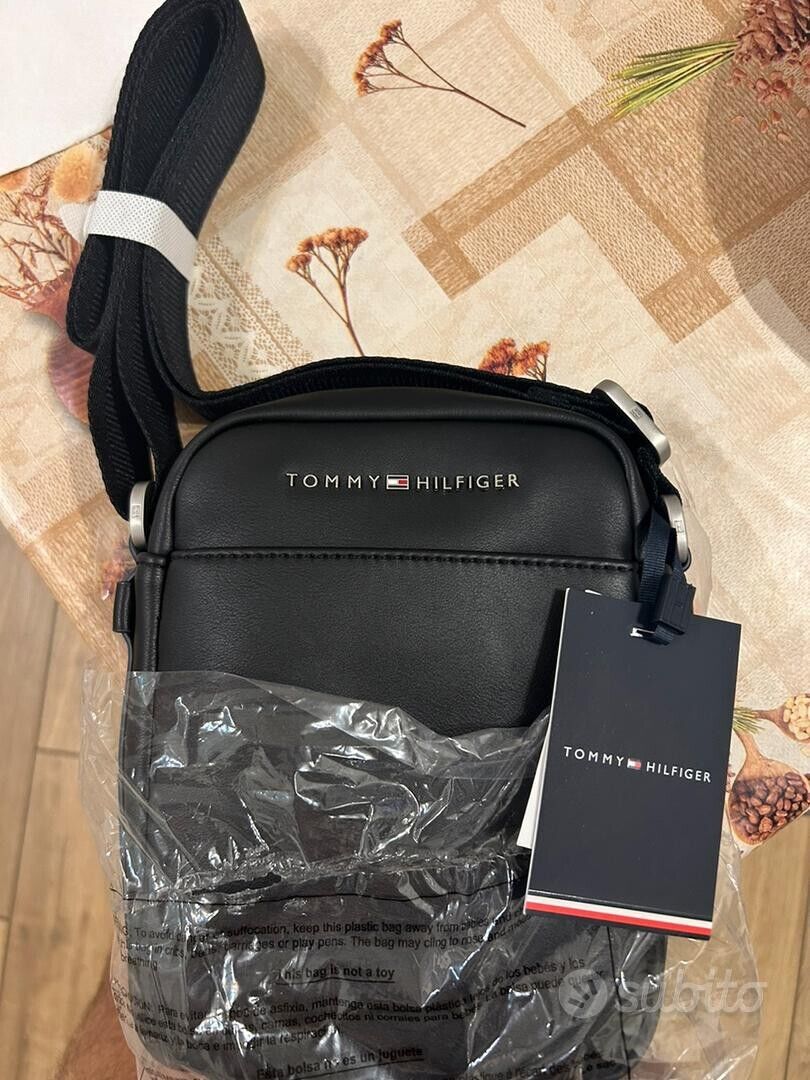 Tommy Hilfiger TH City Mini Reporter, Sacchetto Uomo
