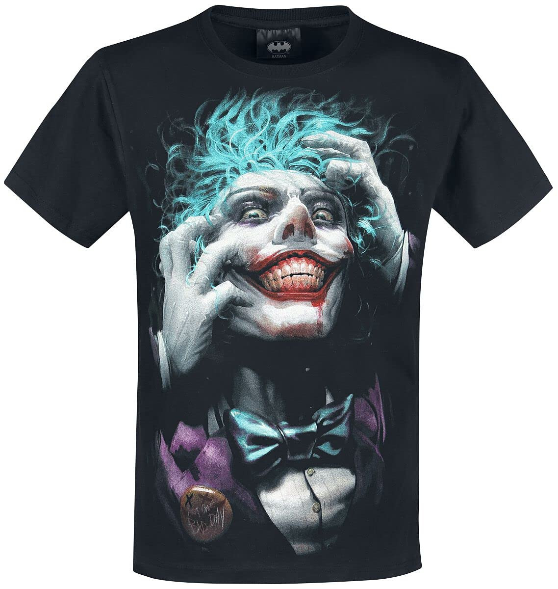 DC Comics - Joker - Freak - T-Shirt Black M Nero