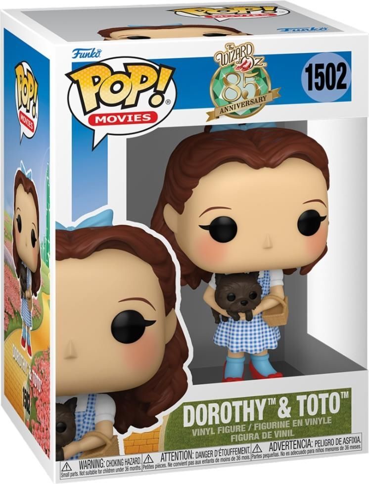 7829602 Merchandising Wizard Of Oz (The): Funko Pop! Movies - 85Th Anniversary -