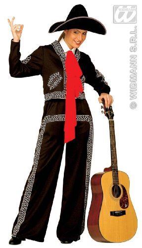 WIDMANN 44121 costume mariachi donna s flamenco messicana