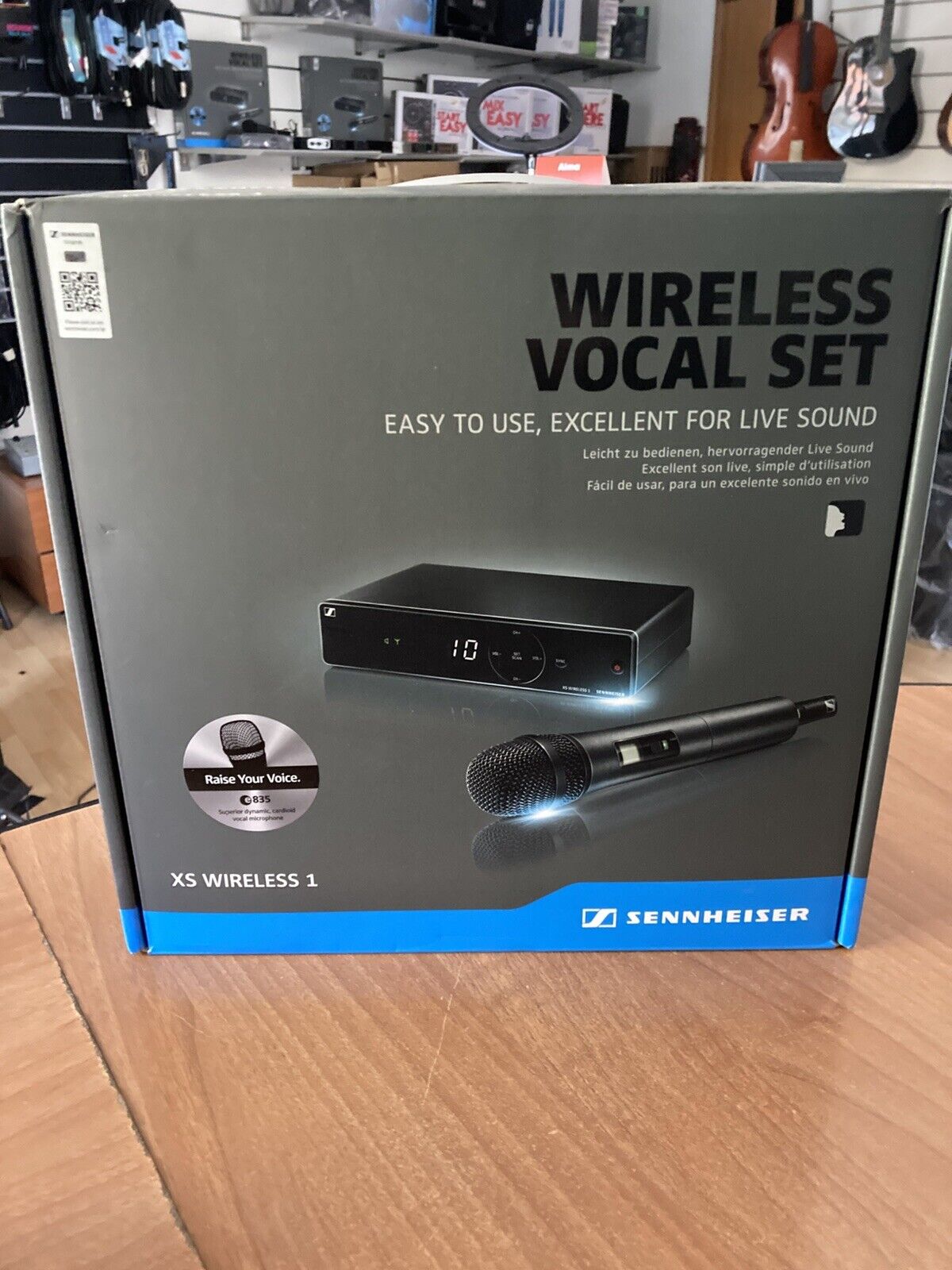 Sennheiser XSW 1-835 (BC-Band: 670 - 694 MHz), Sistema microfonico palmare wirel