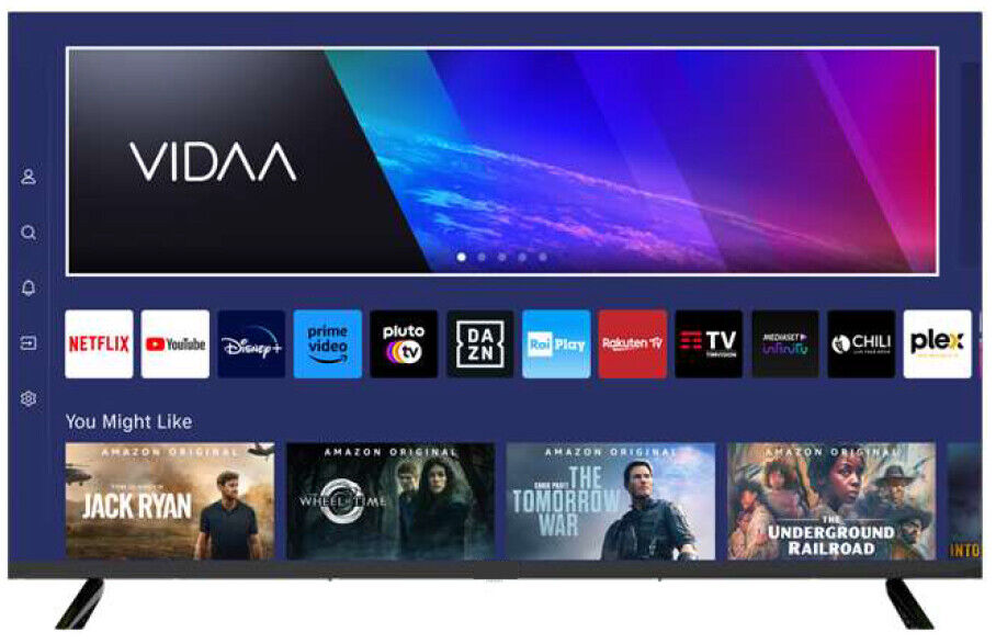 Nordmende Smart TV 32" HD Ready QLED Vidaa Frameless Classe F Nero ND32S306QS