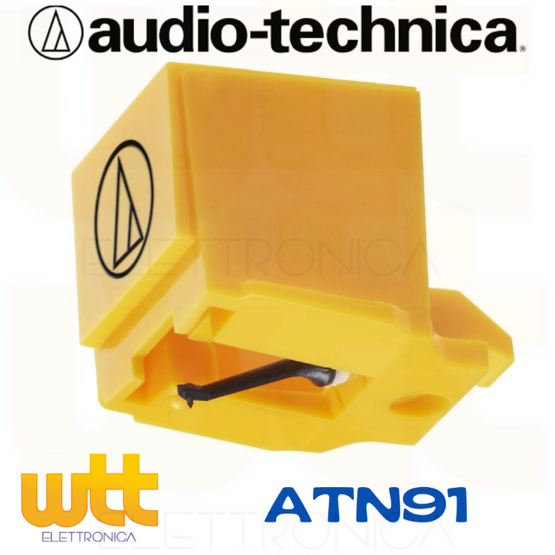 AUDIO-TECHNICA ATN 91 stilo ricambio ORIGINALE puntina conica per testina at91b