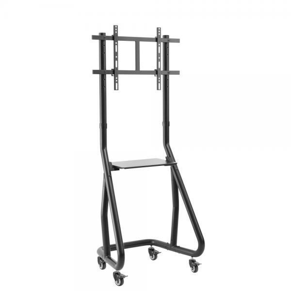 Techly Supporto a pavimento per TV da 37'' a 80''
