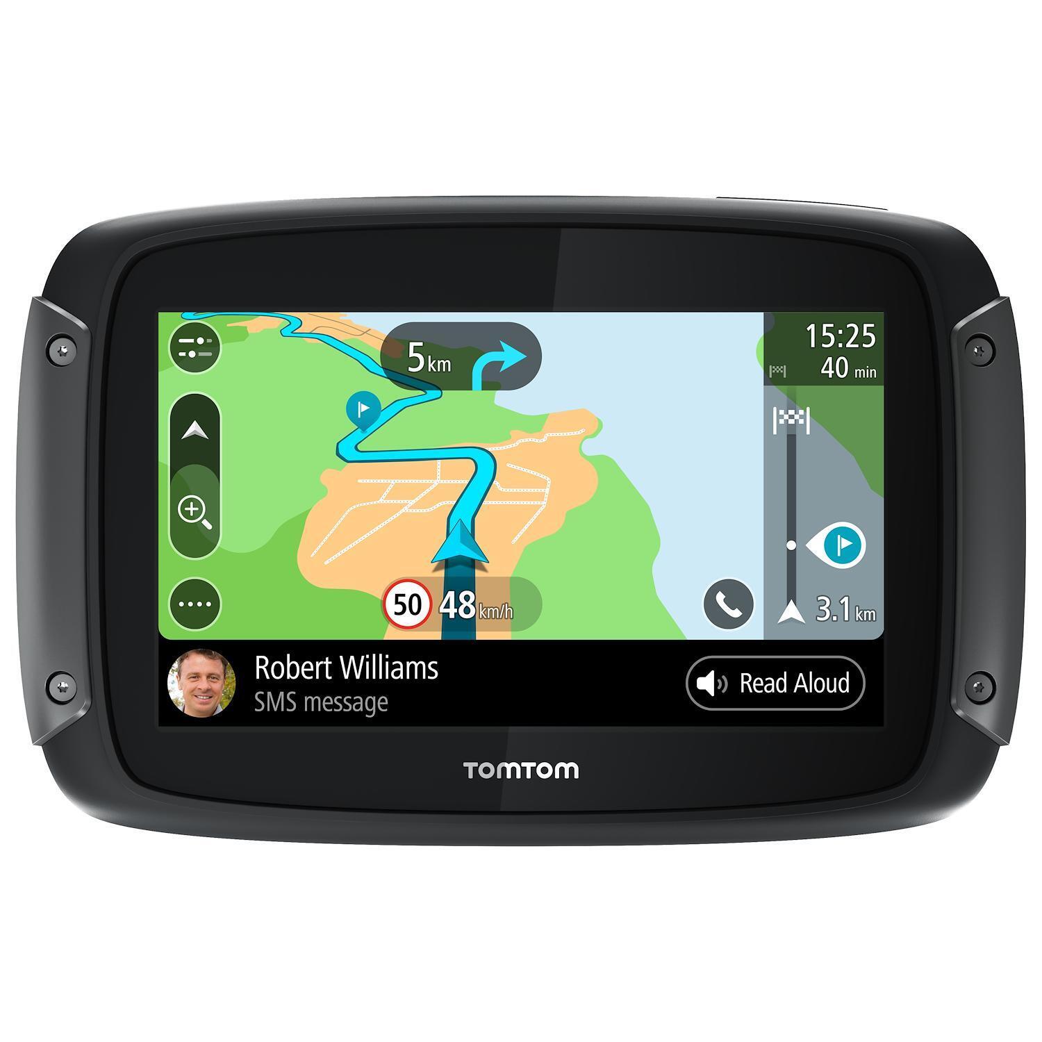 Navigatore satellitare TomTom Rider 500 per moto mappe Europa 45 paesi
