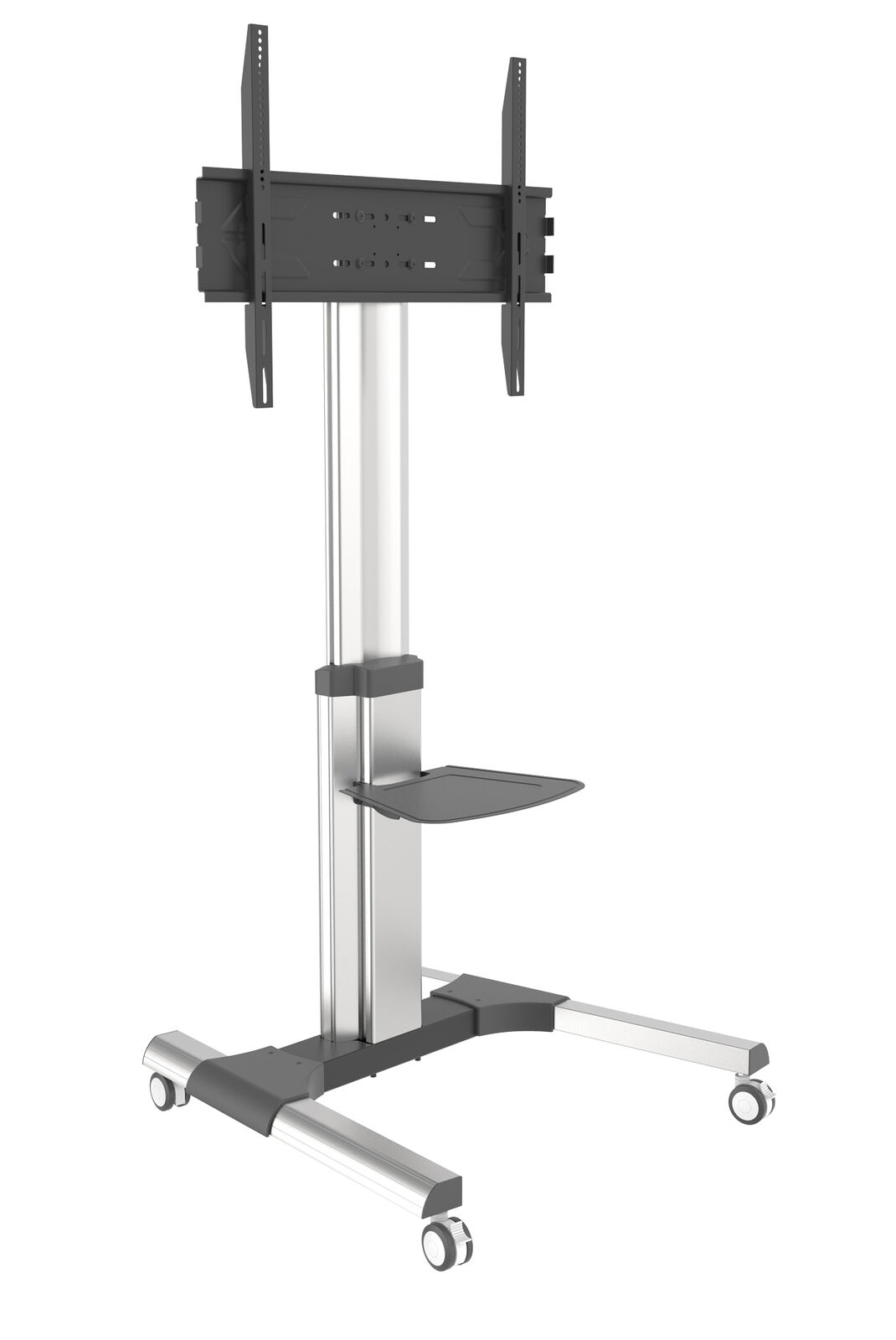 Techly Supporto a Pavimento con una Mensola Trolley TV LCD/LED/Plasma 50-92''