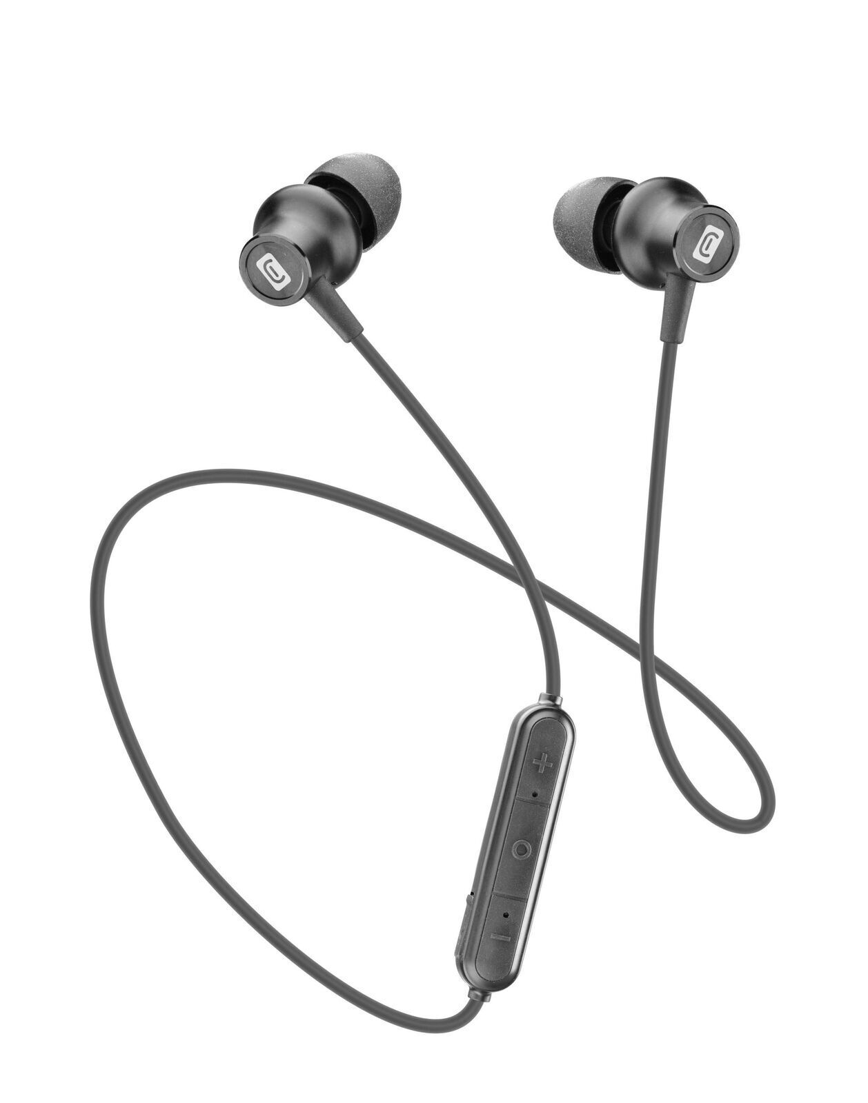Cellular Line GEM Auricolare Stereo Bluetooth Con Microfono E Remote Control Ner