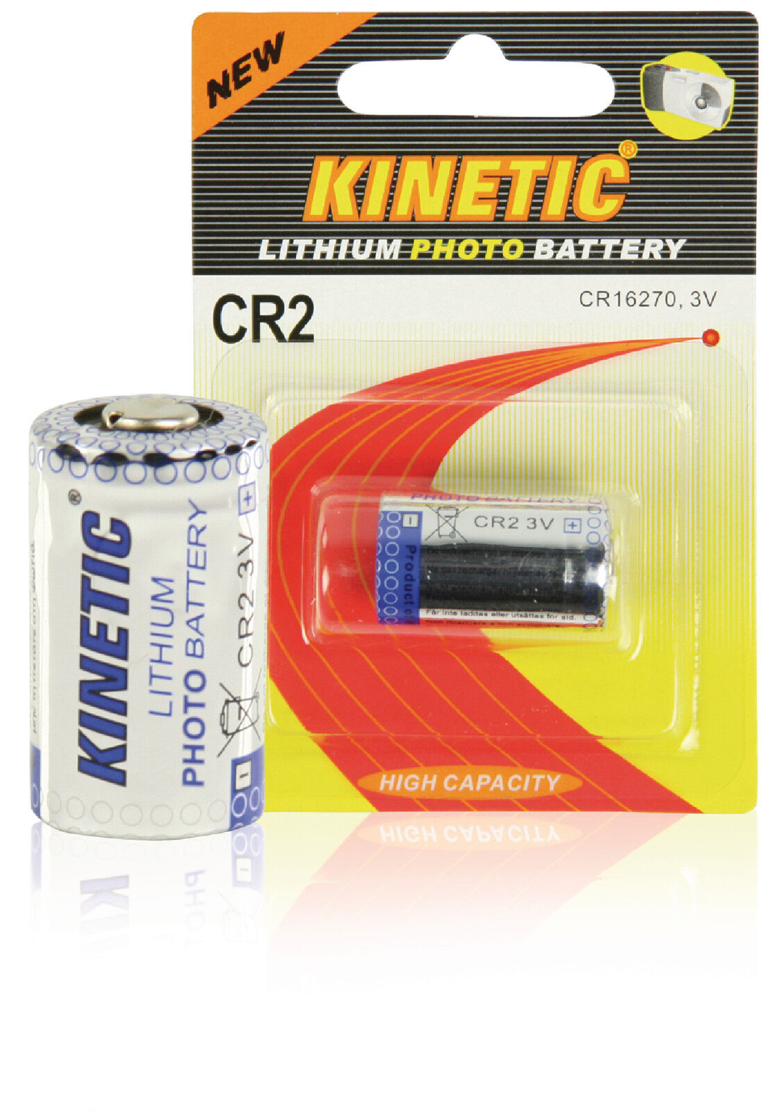 CR2 lithium photo battery 3 V 600 mAh 1-blister