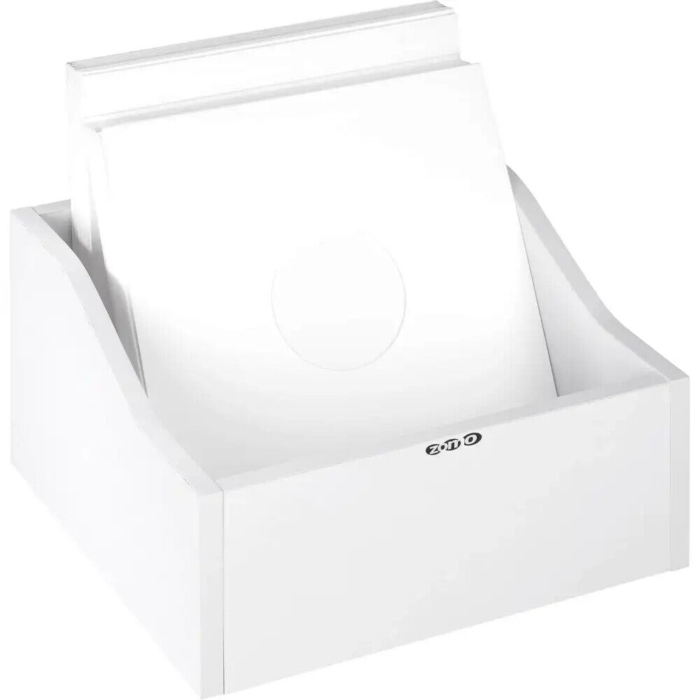 ZOMO VS-BOX 100/1 white contenitore mdf e laminato per 100 dischi vinili da 12"