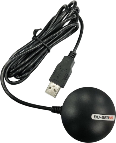 GlobalSat BU-353N5 - Ricevitore USB GNSS, colore: Nero