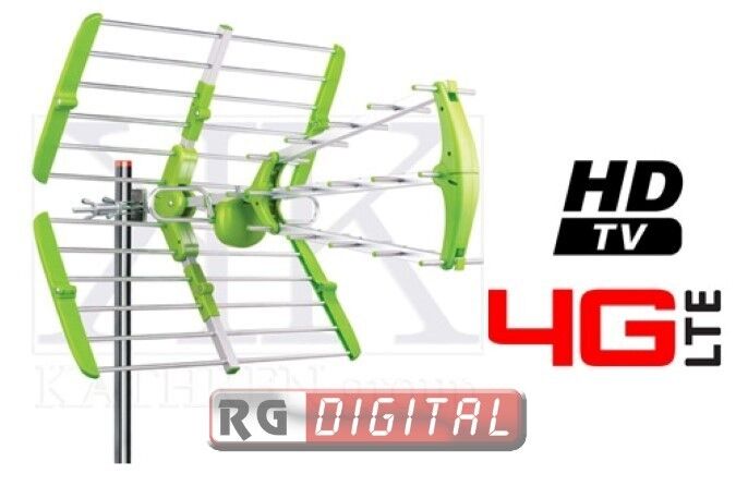 ANTENNA TV UHF DVB-T DIGITALE ESTERNO 24 ELEMENTI LINQ LI-W38B