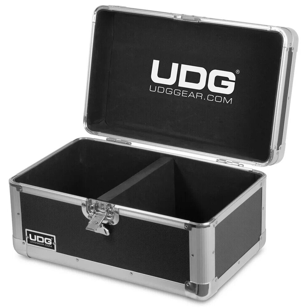 UDG ULTIMATE 7 RECORD CASE 200 VINYL SILVER U93018SL flightcase 200 dischi 7"
